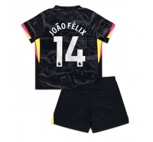 Chelsea Joao Felix #14 Koszulka Trzecia dzieci 2024-25 Krótki Rękaw (+ krótkie spodenki)